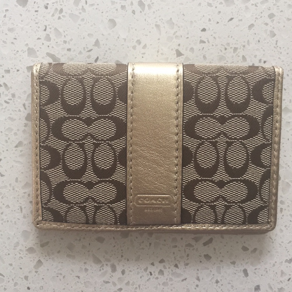 Coach credit card wallet. Never used with tags